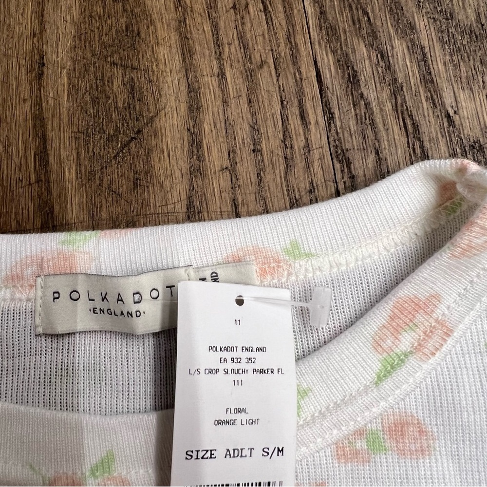 NWT Polka Dot England Top - Picture 3 of 3